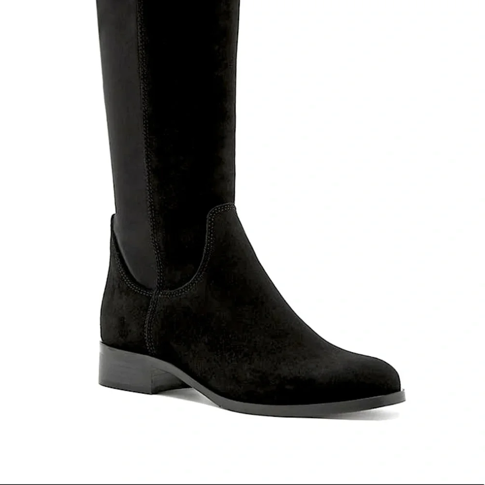 La Canadienne Waterproof Suede Over the Knee‎ Boot